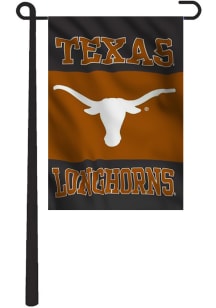 Texas Longhorns 13x18 Black and Orange Garden Flag