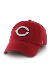 47 Cincinnati Reds Clean Up Adjustable Hat - Red