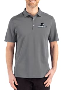 Cutter and Buck Providence Friars Mens Graphite Advantage Refresh Short Sleeve Polo