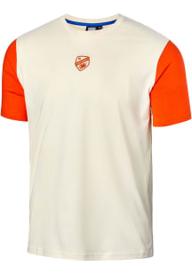 FC Cincinnati White Color Block Short Sleeve Fashion T Shirt