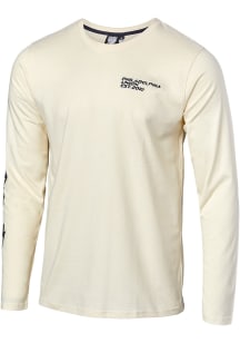 Philadelphia Union White Left Chest Sleeve Hits Long Sleeve Fashion T Shirt