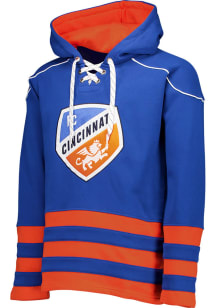 FC Cincinnati Mens Blue Hockey Fashion Hood