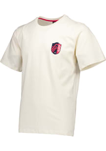 St Louis City SC White Badge Short Sleeve T Shirt