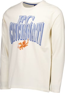 FC Cincinnati White Club Long Sleeve T Shirt