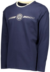 Philadelphia Union Navy Blue Ring Long Sleeve T Shirt