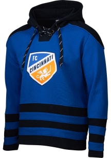 FC Cincinnati Mens Blue Tonal Hockey Hood Fashion Hood