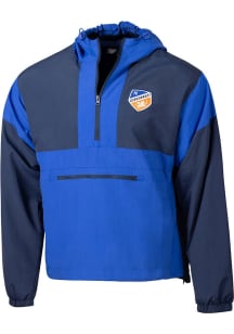 FC Cincinnati Mens Blue Anorak Pullover Jackets