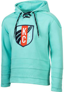 KC Current Mens Teal Hockey Fashion Hood