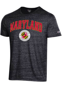 Maryland Terrapins  Champion 0 Arch Seal Triblend Short Sleeve T Shirt