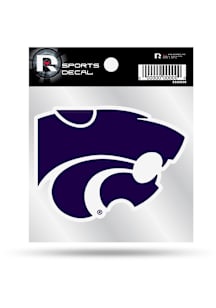 Purple K-State Wildcats 4x4 Decal