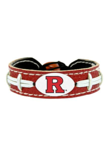 Football Rutgers Scarlet Knights Mens Bracelet - Red