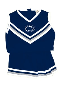 Toddler Girls Navy Blue Penn State Nittany Lions Mascot Cheer Sets