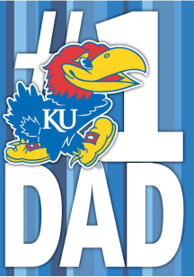 Kansas Jayhawks Fathers Day Card