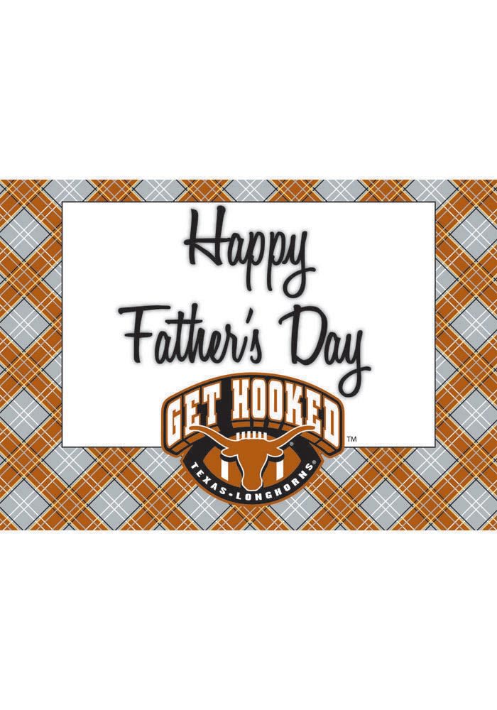 Texas Longhorns Fathers Day Card