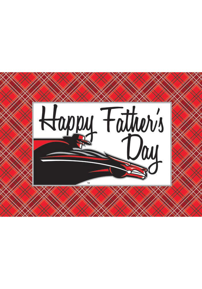Texas Tech Red Raiders Fathers Day Card