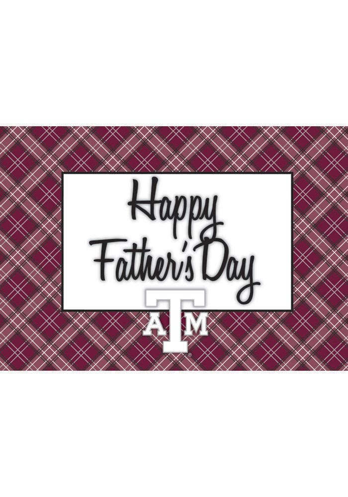 Texas A&M Aggies Fathers Day Card