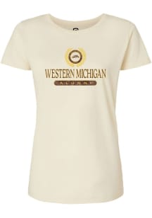 Western Michigan Broncos Natural Summit Sportswear Alumni Short Sleeve T-Shirt