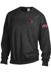 Mens Black Maryland Terrapins ComfortWash Crew Sweatshirt