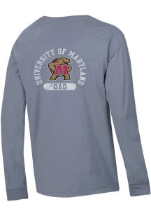 Mens Grey Maryland Terrapins ComfortWash Dad Tee