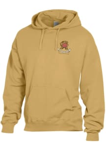 Mens Gold Maryland Terrapins ComfortWash Hooded Sweatshirt