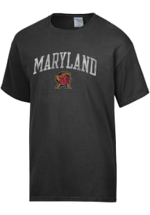 Maryland Terrapins ComfortWash Designed Short Sleeve T Shirt - Black