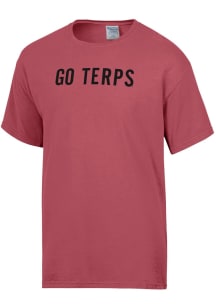 Maryland Terrapins ComfortWash Design Short Sleeve T Shirt - Red