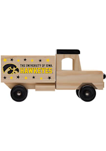 Iowa Hawkeyes Wooden Toy Truck Car