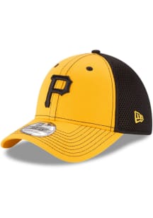 New Era Pittsburgh Pirates Black Team Front Neo 39THIRTY Youth Flex Hat