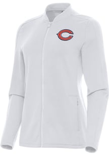 Antigua Chicago Bears Womens White Continual Light Weight Jacket