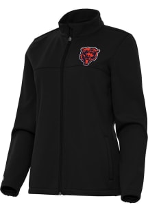 Antigua Chicago Bears Womens Black Alternate Links Light Weight Jacket