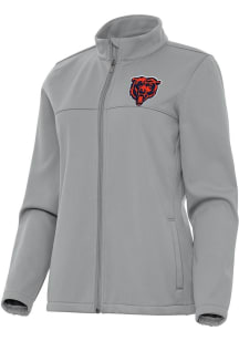 Antigua Chicago Bears Womens Grey Alternate Links Light Weight Jacket