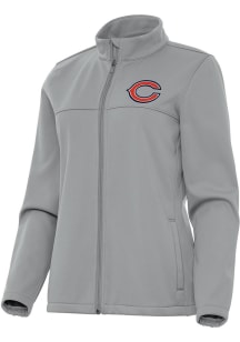 Antigua Chicago Bears Womens Grey Links Light Weight Jacket