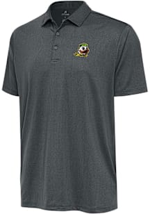 Antigua Oregon Ducks Mens Grey Ellipse Short Sleeve Polo