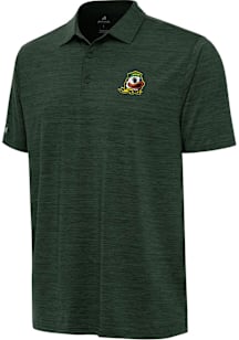 Antigua Oregon Ducks Mens Green Layout Short Sleeve Polo