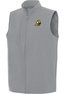 Mens Oregon Ducks Grey Antigua Regard Vest