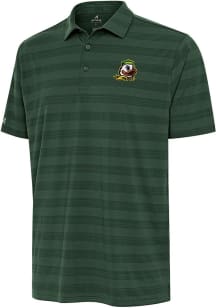 Mens Oregon Ducks Green Antigua Tunnel Short Sleeve Polo Shirt