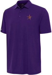 Antigua Mens Purple WNBA 2024 All Star Game Era Short Sleeve Polo