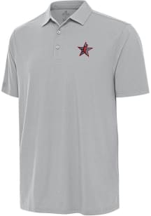 Antigua Mens Grey WNBA 2024 All Star Game Era Short Sleeve Polo