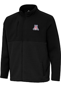 Antigua Arizona Wildcats Mens Black Daily Fused Medium Weight Jacket