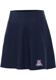 Antigua Arizona Wildcats Womens Navy Blue Chip Skort Skirt