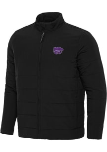 Mens K-State Wildcats Black Antigua Swelter Filled Jacket