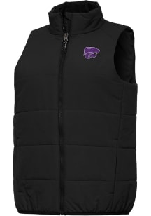 Womens K-State Wildcats Black Antigua Experience Vest