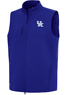 Antigua Kentucky Wildcats Mens Blue Demand Sleeveless Jacket