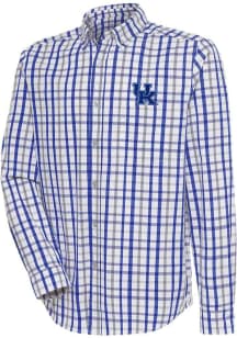 Antigua Kentucky Wildcats Mens  Tending Long Sleeve Dress Shirt