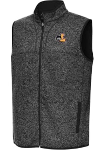 Antigua Loyola Ramblers Mens Black Fortune Sleeveless Jacket