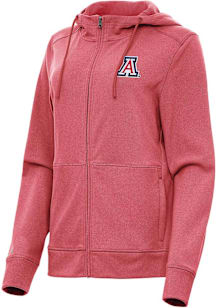 Antigua Arizona Wildcats Womens Red Seeker Light Weight Jacket