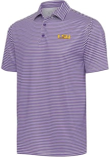 Antigua LSU Tigers Mens  Skills Short Sleeve Polo