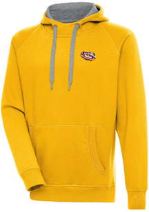 Antigua LSU Tigers Mens Gold Tigers Eye Victory Long Sleeve Hoodie
