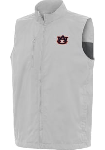 Antigua Auburn Tigers Mens Grey Brisk Sleeveless Jacket