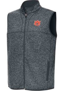 Antigua Auburn Tigers Mens Grey Fortune Sleeveless Jacket